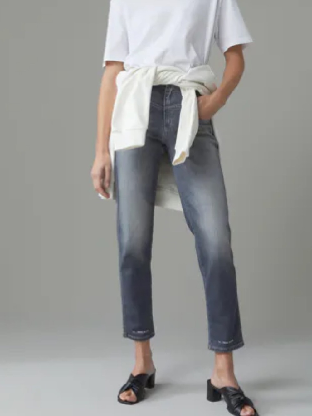 Closed Women's Washed Gray Skinny Jeans 25